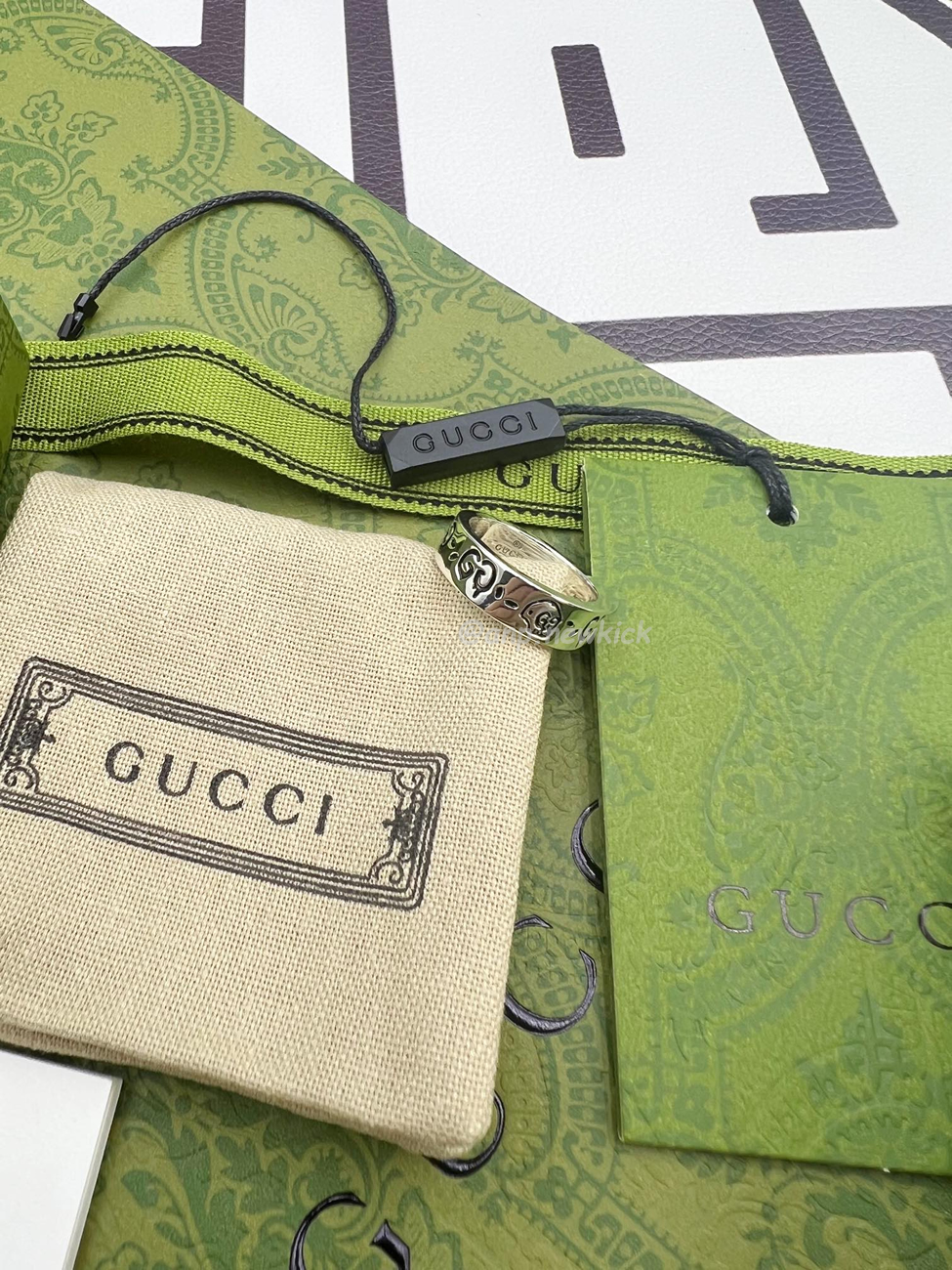 Gucci Ghost Ring In Silver (4) - www.newkick.vip